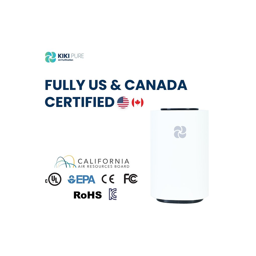 Kiki Pure Pro Air Purifier - Ionizer - NO FILTERS REQUIRED - KIKI Pure
