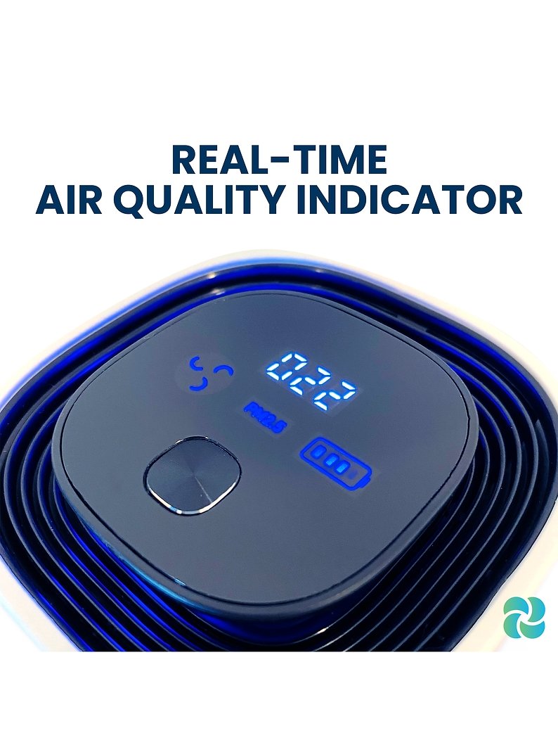 Kiki Pure Pro Air Purifier - Ionizer - NO FILTERS REQUIRED - KIKI Pure